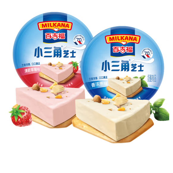 百吉福奶酪早餐原味140g