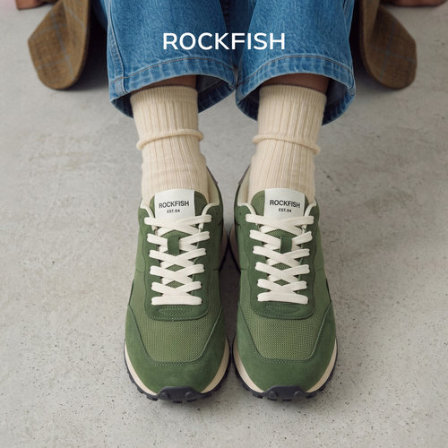 Rockfish阿甘鞋情侣款休闲运动鞋