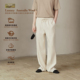 Brand男装 女装 澳大利亚羊毛直筒垂坠感卫裤 PSO 宽松拖地阔腿长裤