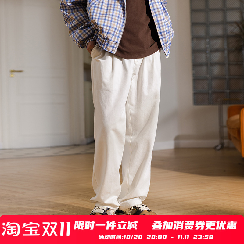 PSOBrand长裤水洗牛仔裤