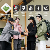 三防户外三合一 PSO Brand男装 女装 冲锋衣可拆卸羽绒两件套