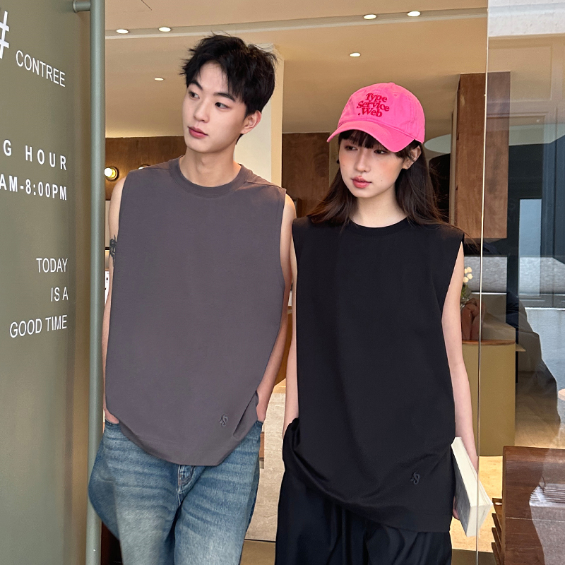 PSO Brand男装女装【凉感】索罗娜针织基础常规款背心潮牌无袖T恤