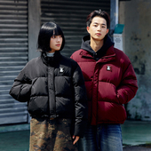 Brand男装 女装 90绒小狗立领短款 PSO 羽绒服女款 面包服保暖外套