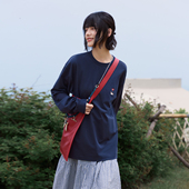 Brand 男装 女装 PSO 爱心气球小狗索罗娜针织纯色t恤长袖 上衣打底