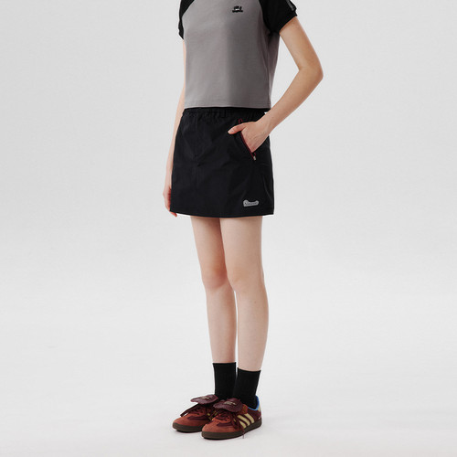 PSO Brand女装户外露营登山裙撞色风衣短款徒步防走光裤裙夏季