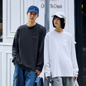 PSO T恤宽松上衣体恤 吸湿速干针织百搭基础圆领长袖 Brand男装 女装