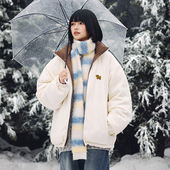 冬季 PSO 双面穿90绒立领加厚羽绒服女款 女装 保暖外套潮 Brand男装