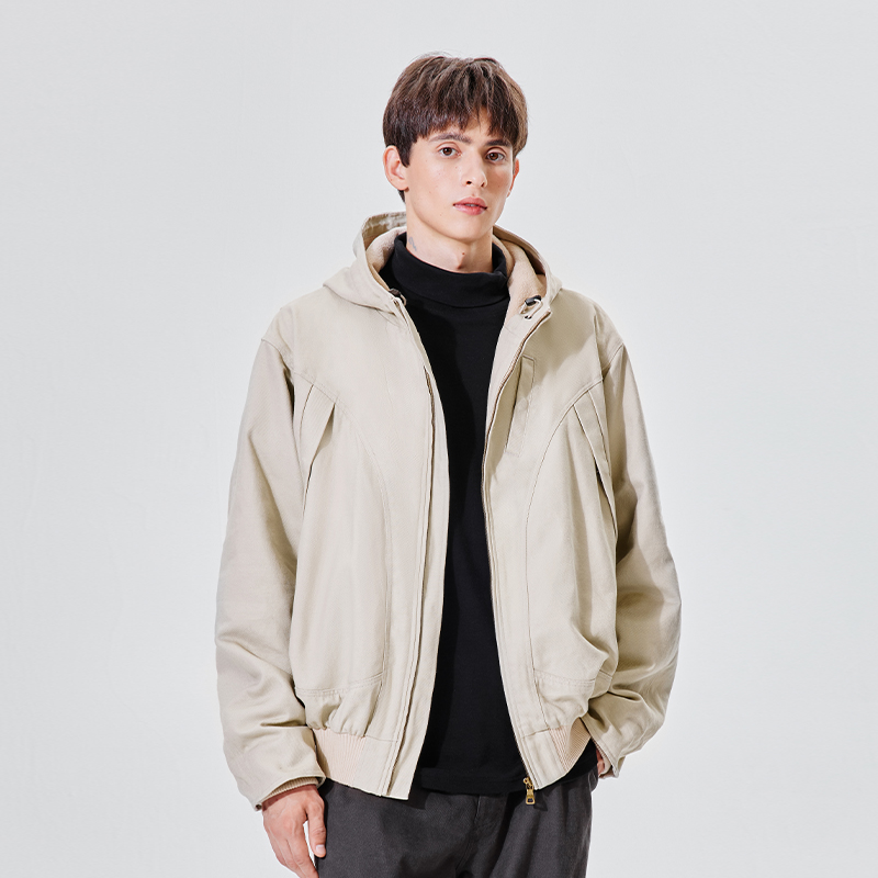 摇粒绒连帽拉链夹克PSOBrand