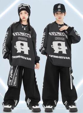 街舞套装潮服男生演出少儿嘻哈hi