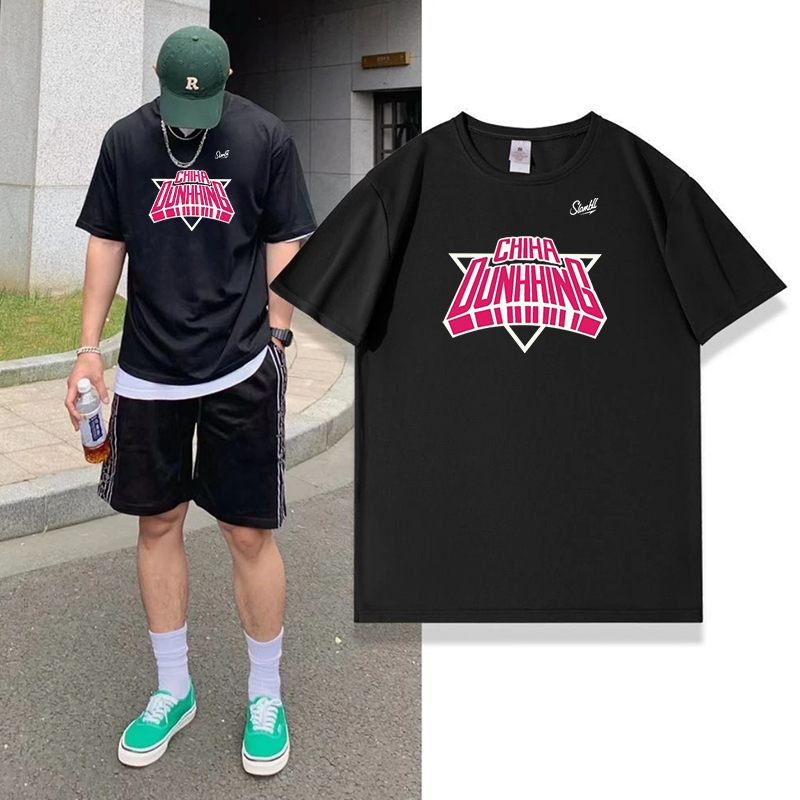 美式速干篮球短袖投篮服T恤男休闲训练服运动跑步网眼透气潮半袖