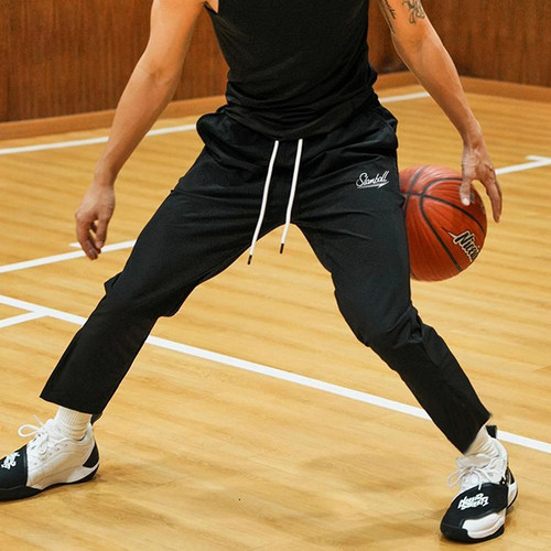 SAMBLL投篮运动裤男美式篮球长裤冰丝速干裤体育生训练直筒卫裤