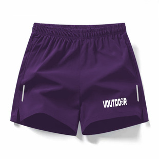 VDOUT夏季运动短裤男款三分裤羽毛球裤冰丝速干裤健身跑步裤