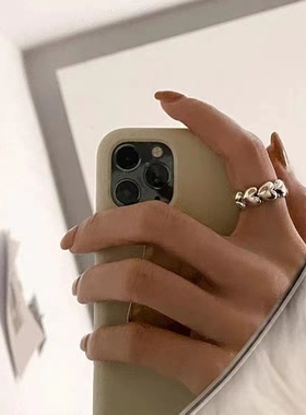 今饰有约女纯银简约戒指