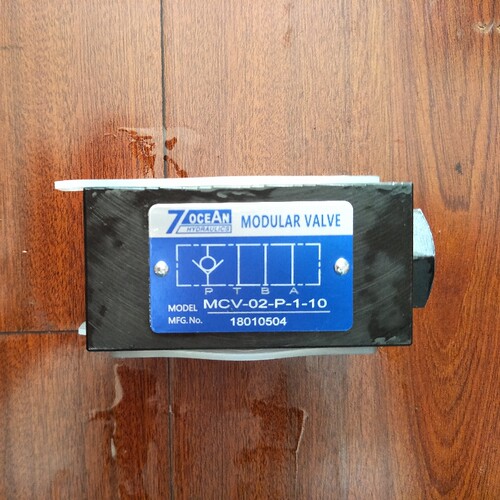 七洋液压7OCEAN阀 MCV-02-P-1-10 A B T 叠加式单向阀