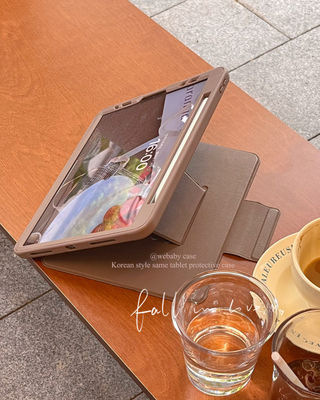 慵懒摩卡浅棕色ipad保护套