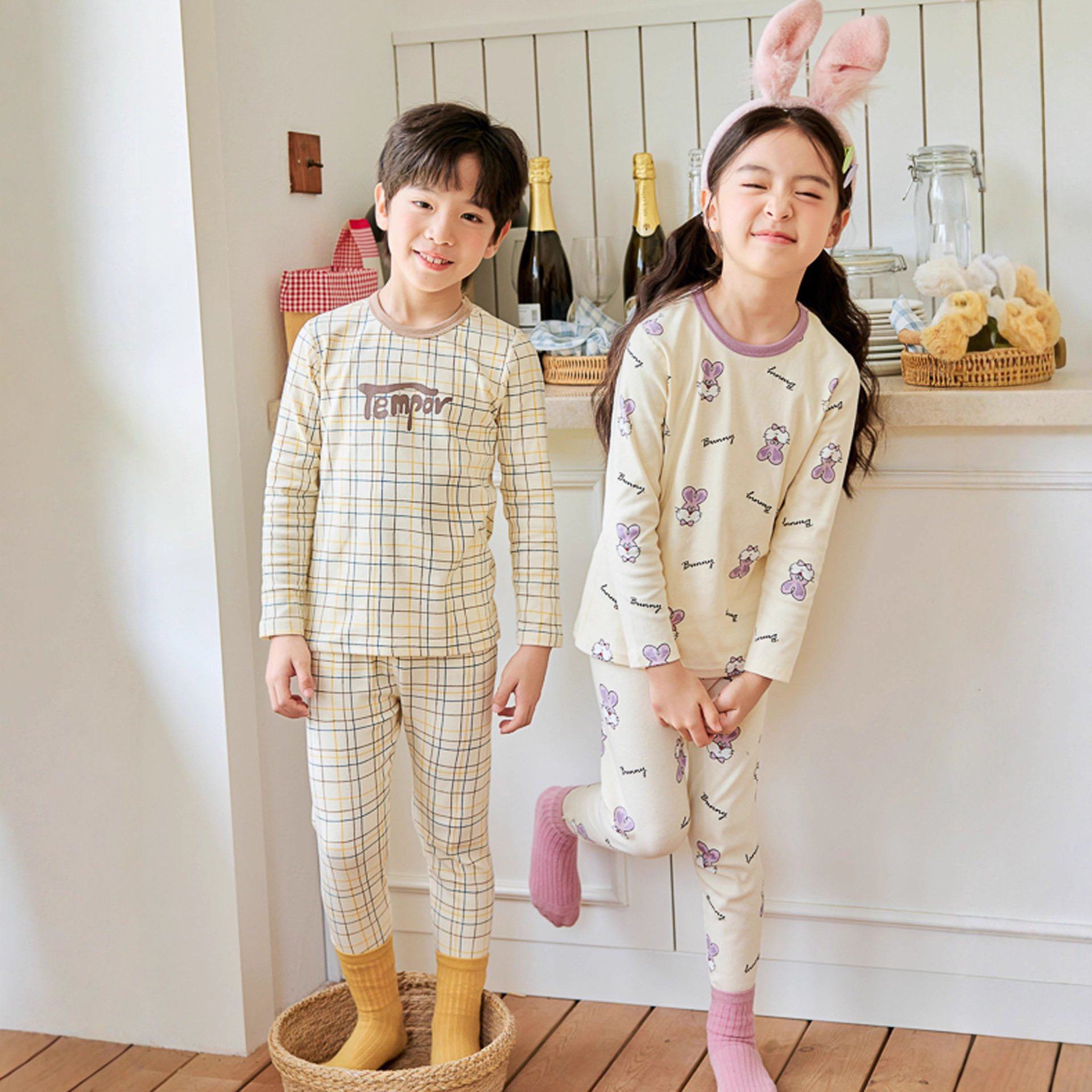 进口儿童秋衣秋裤纯棉男童保暖内衣中小童棉毛衫女童宝宝打底家居,童装/婴儿装/亲子装,内衣套装,淘宝优惠券,粉丝福利购,淘宝优惠卷