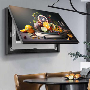 北欧现代简约背景墙电闸箱装饰画酒杯挂画壁画大气电表箱覆盖画