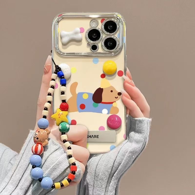 波点腊肠狗适用华为NOVA8PRO手机壳PURA70PRO创意荣耀magic6p全包