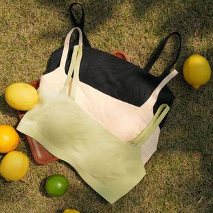 和美queen's love小鸢尾兔耳朵杯小抹胸内衣无痕超薄无钢圈文胸罩