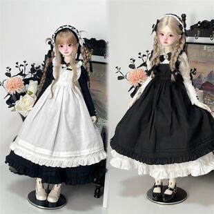 bjd娃衣【咔咔星球】寄售 女仆套装 sd16/3分/4分娃衣 黑白女仆
