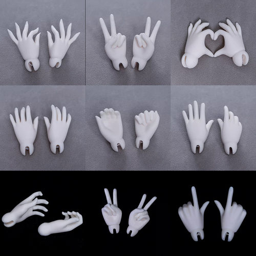 GEM4分bjd娃娃手型脚型