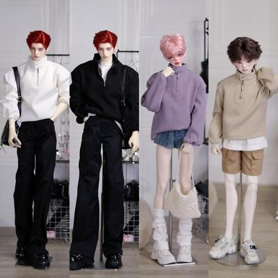 现货华夫格上衣BJD娃衣