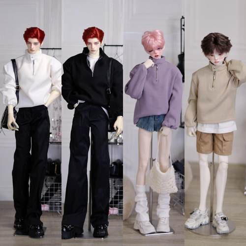 现货华夫格上衣BJD娃衣