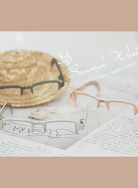 【满68包邮】BJD眼镜半框方型眼镜送镜盒1/3AS.LUTS.龙魂DZ