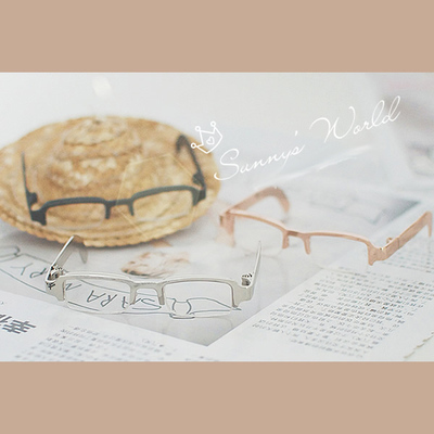 【满68包邮】BJD眼镜半框方型眼镜送镜盒1/3AS.LUTS.龙魂DZ