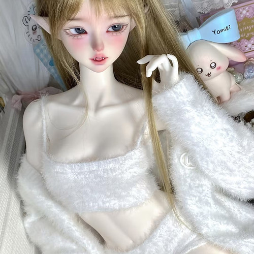 上海仓现货 芋泥自制BJD娃娃 三分清酒体瑕疵体 1/3素体三万院长