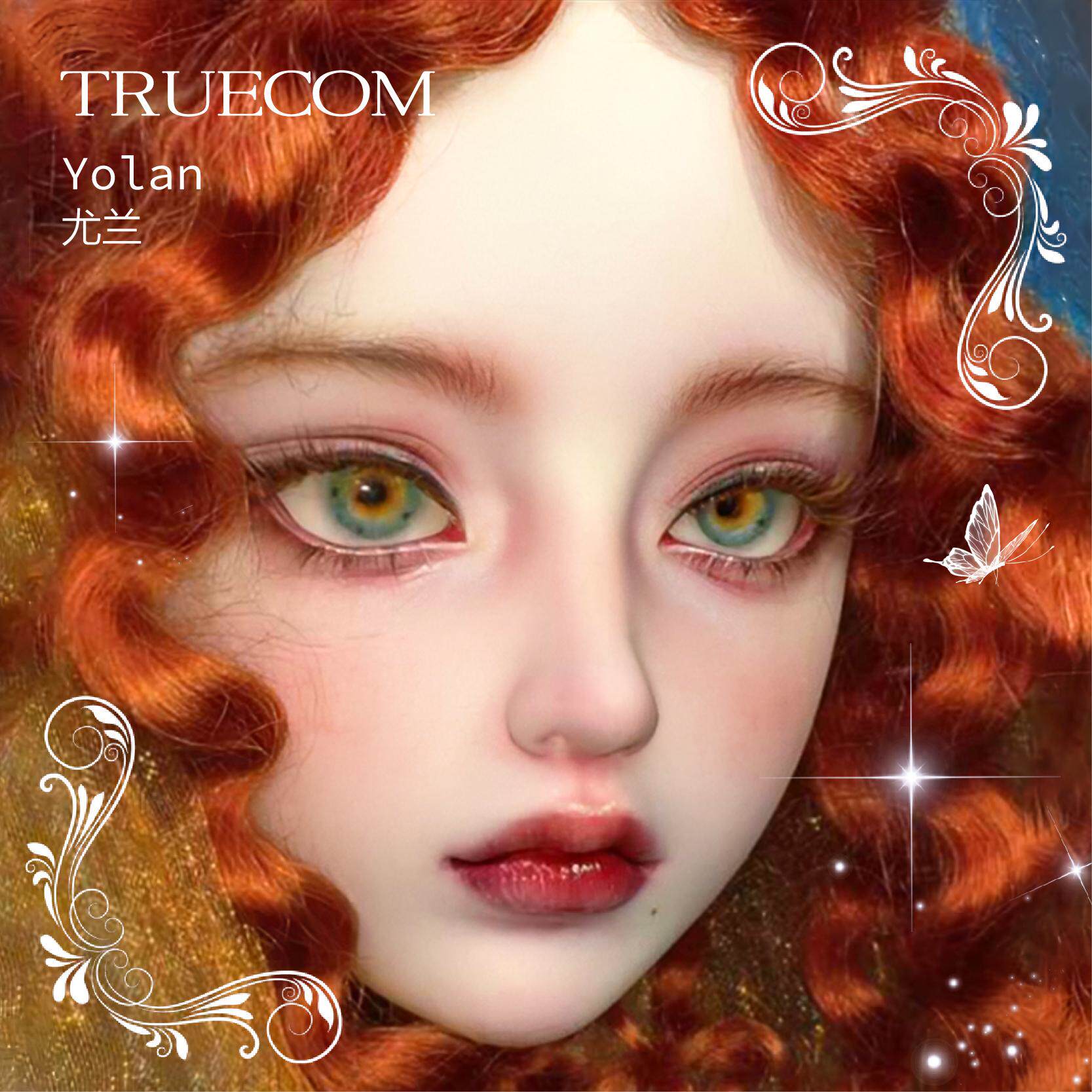 TrueCom三分BJD娃娃尤兰单头