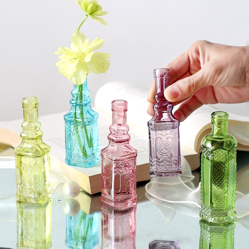 玻璃桌面迷你小花瓶2件减半