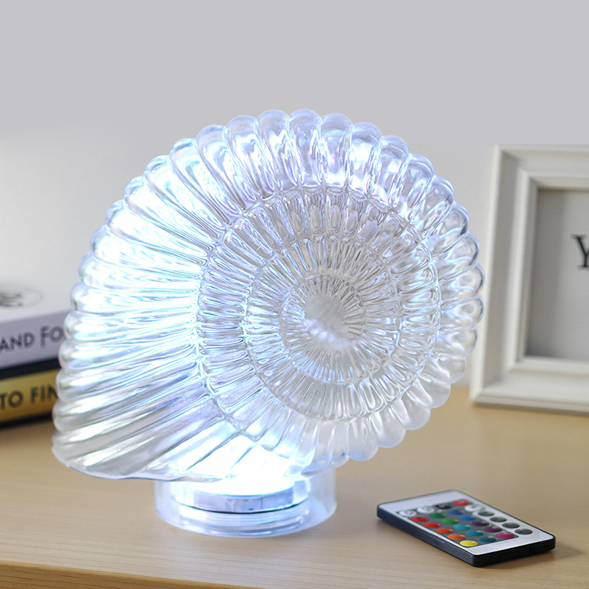 海螺装饰氛围感小夜灯睡眠灯