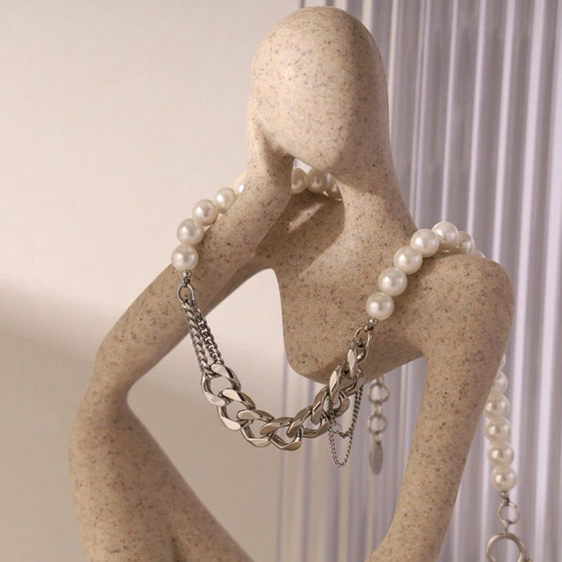 쥬얼리 디스플레이 스탠드 맞춤형 초상화 목 필름 걸이 랙 쥬얼리 목걸이 디스플레이 스탠드 쥬얼리 디스플레이 촬영 소품