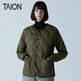 1蒋奇明同款 TAION军事轻便绗缝羽绒服男女款 秋冬保暖外套104B2ML