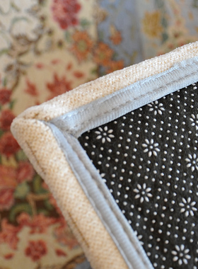 地毯蓝色客厅卧室欧美茶s几毯入户民族书房床边毯家用欧式可擦洗