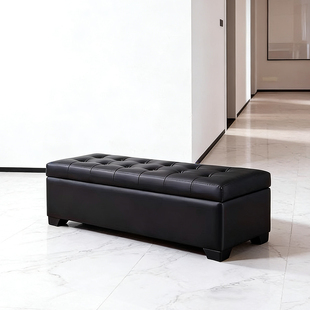 家用商用休息坐凳收纳凳换鞋凳店铺鞋店长方形长条凳储物凳床尾凳