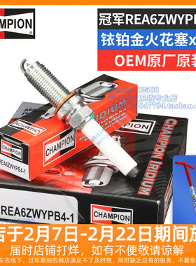 冠军原厂铱铂金火花塞REA6ZWYPB4-1哈弗H7枭龙MAX 1.5混动GW4B15H