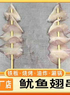 鱿鱼翅串鱿鱼尾串商用铁板烧烤油炸喜姐炸串淄博烧烤串钵钵鸡包邮