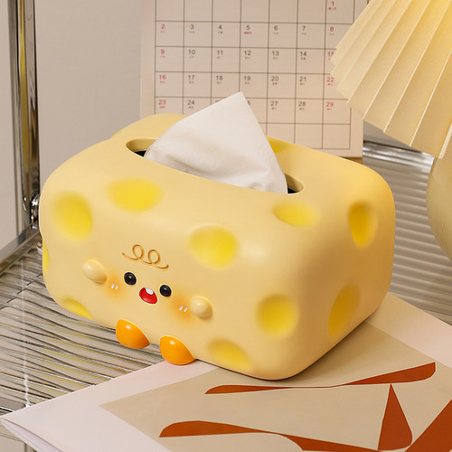 创意奶酪宝宝纸巾盒餐桌抽纸盒