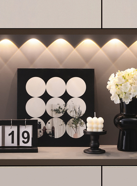 轻奢现代简约玄关相框摆件