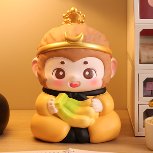 西游系列悟空储蓄存钱罐2025新款 只进不出摆件儿童男女孩生日礼物