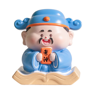 文曲星摆件文昌帝君中高考试幸运物上岸中考加油开学仪式感小礼品