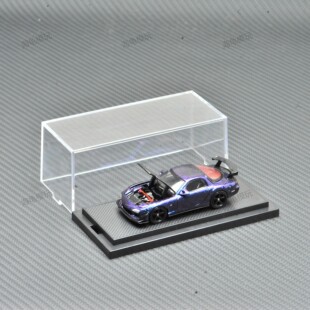 FG 1:64 正版RX7 改装款 紫 马自达Mazda 新款 仿真合金汽车模型