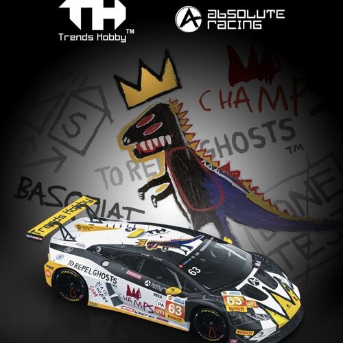 1:64合金模型 巴斯奎特保时捷汽车模型 兰博911GT1 GT3模型
