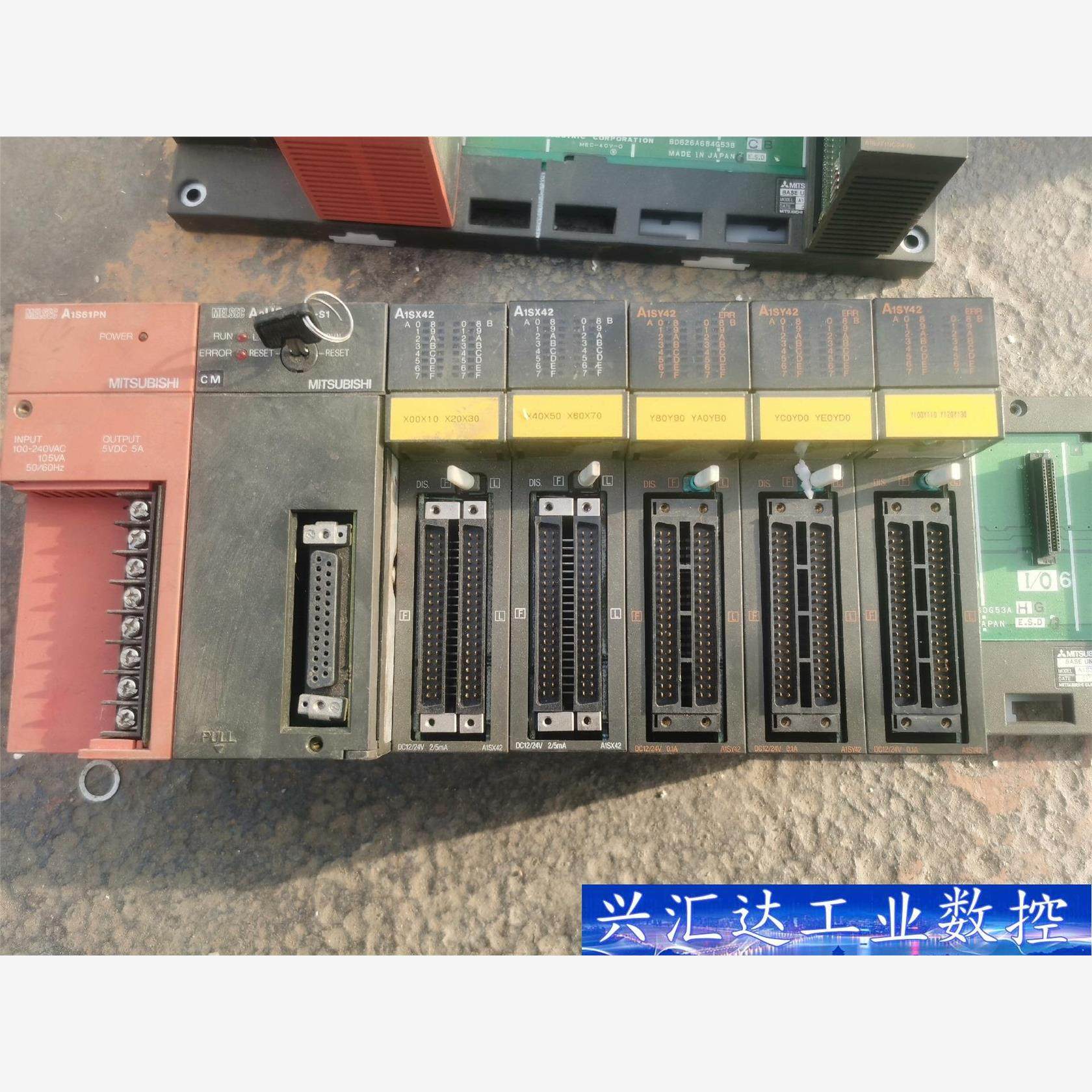 三菱CPU    A1s61pn电源2个，A2USHCPU- 议价商品