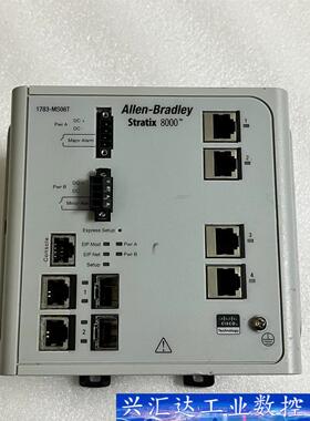 AB罗克韦尔网络交换机1783-MS06T，实物拍摄成色如图  询价下单