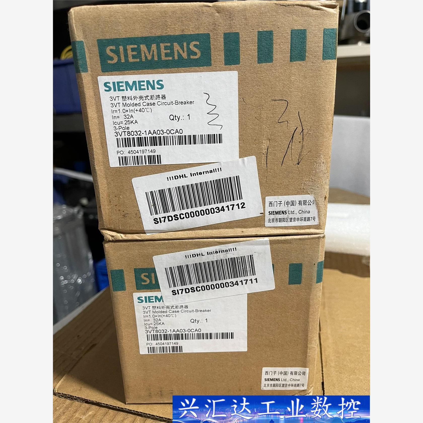 西门子塑壳断路器3VT8032