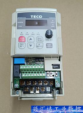 东元0.75KW的TECO 变频器7300CV，220V输入 询价下单
