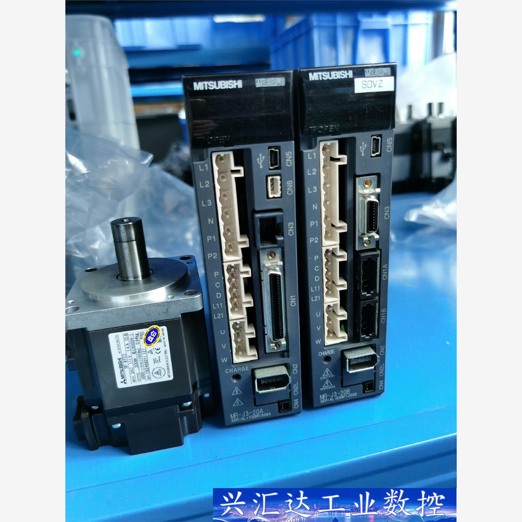 三菱J3-200W套装MR-J3-20A/B  HF-KP2  询价下单